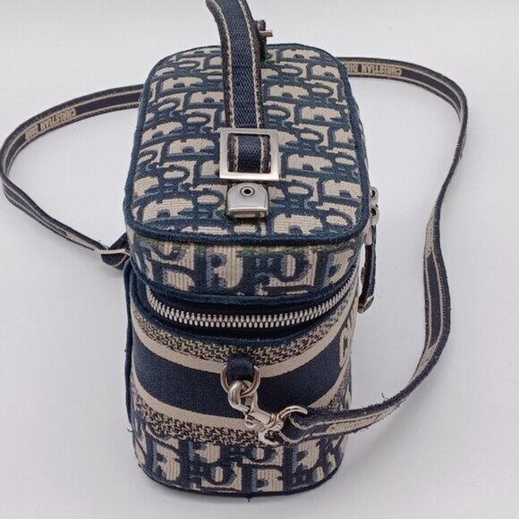 Christian Dior Oblique Small Travel Vanity Case w/Shoulder Strap -1130-092025 - Picture 5 of 16